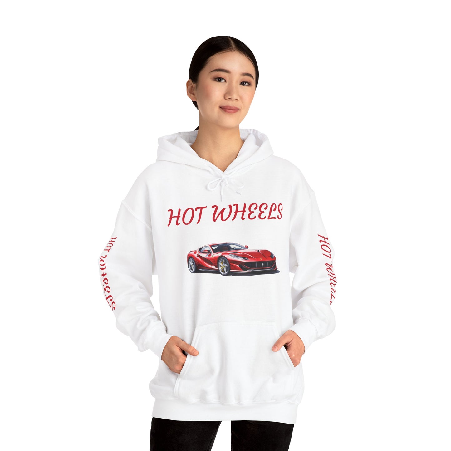 Princess Grace  Hot Wheels Unisex Hooded Sweatshirt  Car Enthusiast Apparel