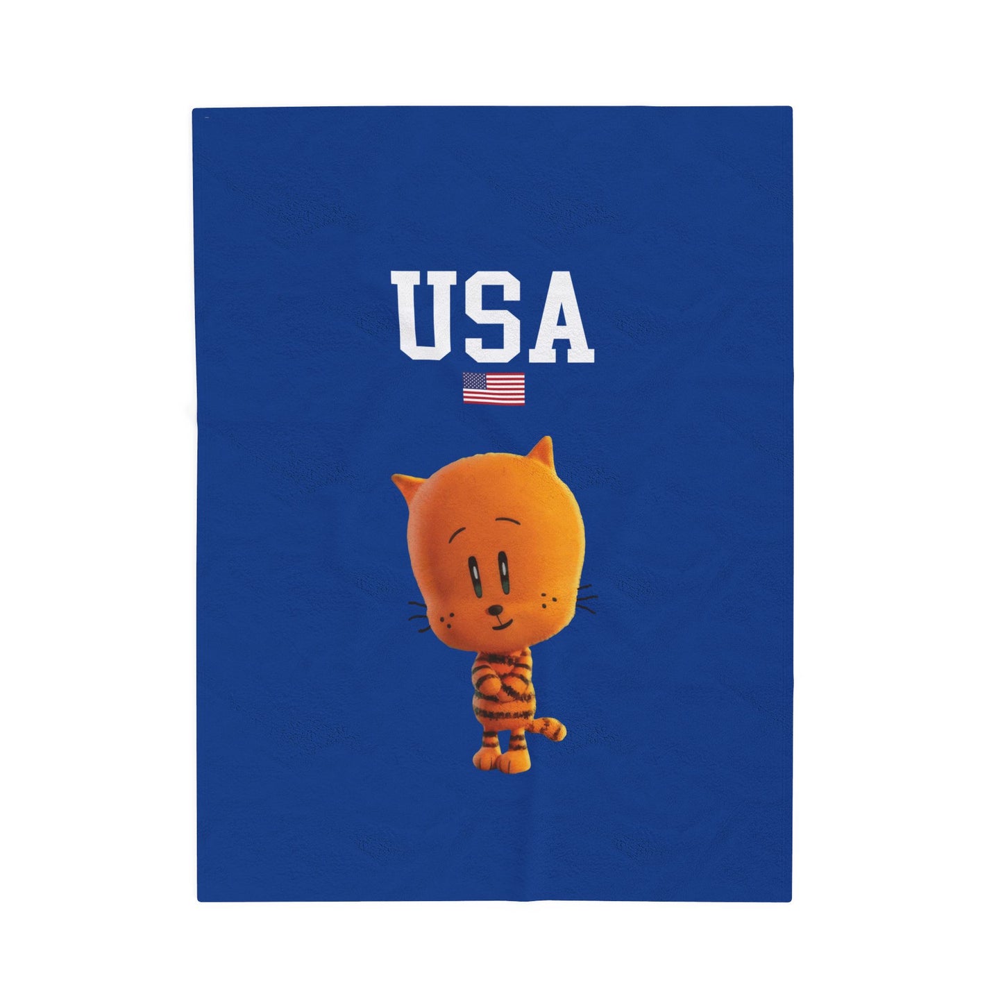 Princess Grace  TEAM USA  Velveteen Plush Blanket