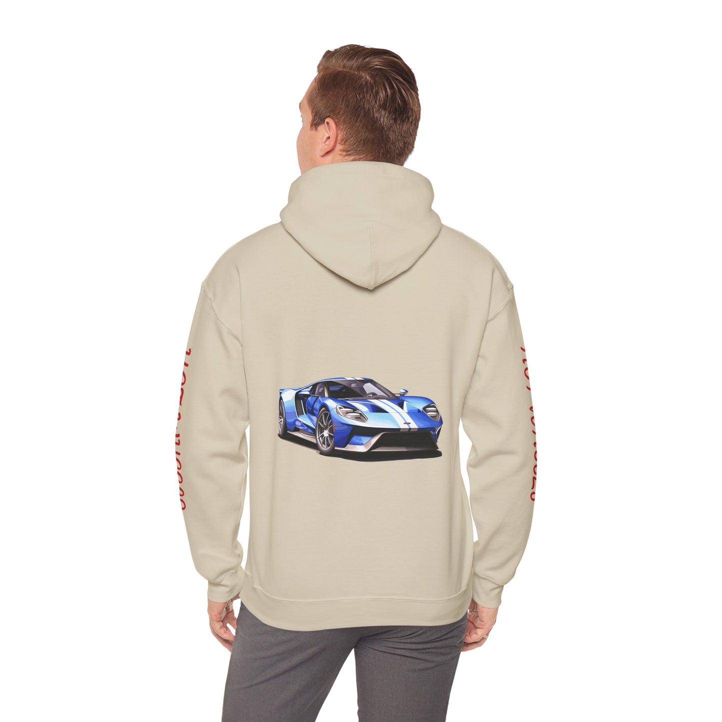 Princess Grace  Hot Wheels Unisex Heavy Blend Hoodie Sporty Car Design for Car Enthusiasts