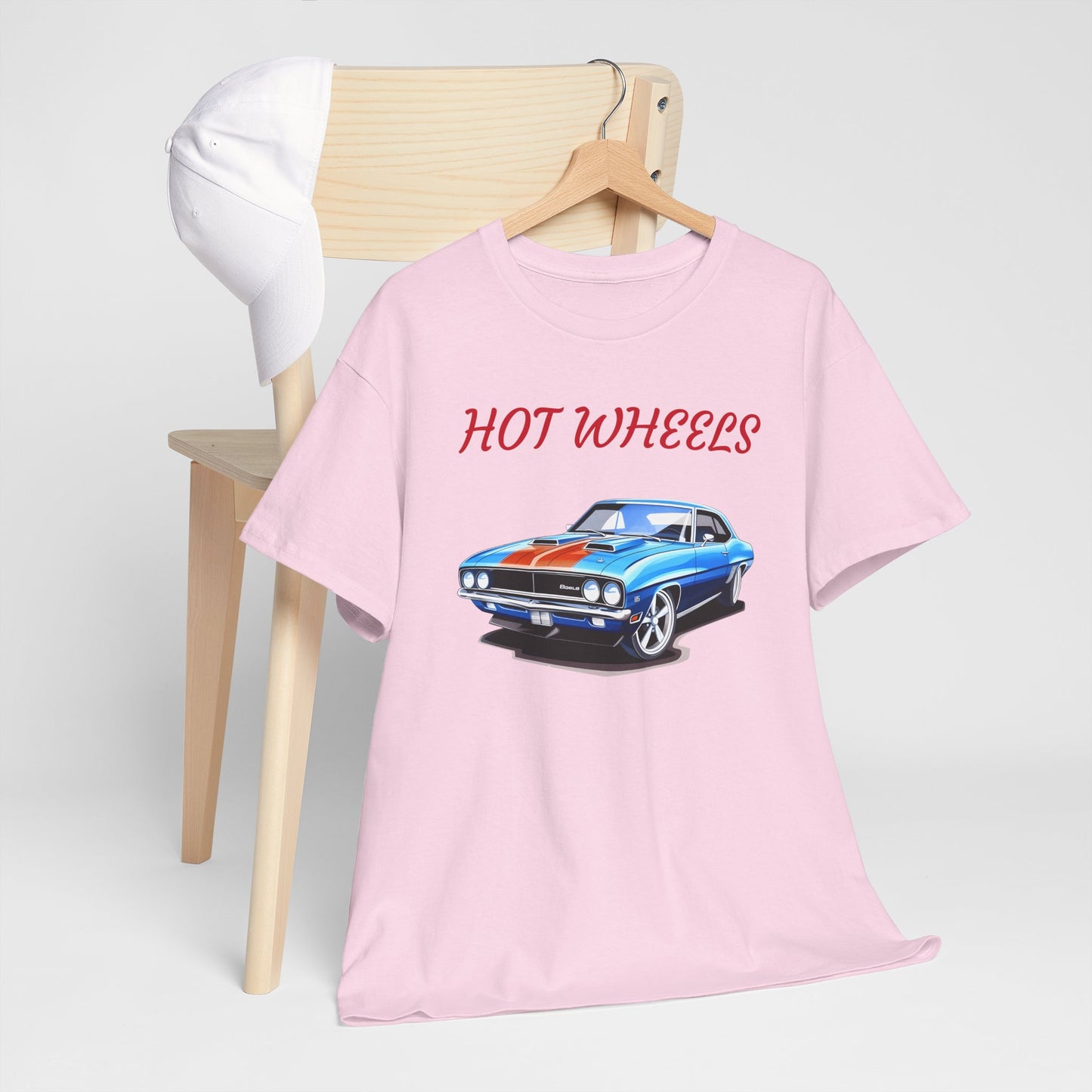 Princess Grace  Hot Wheels Unisex Heavy Cotton Tee Classic Car Graphic Tee for Auto Enthusiasts