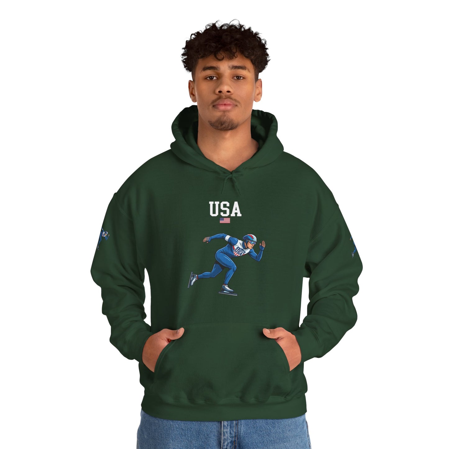Princess Grace  TEAM USA  Unisex Heavy Blend  Hooded Sweatshirt