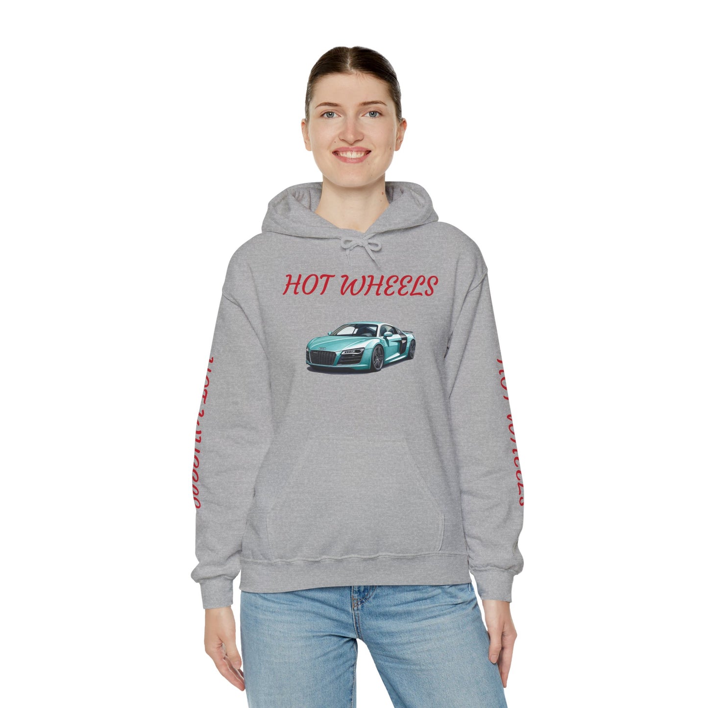 Princess Grace  Hot Wheels Unisex Hooded Sweatshirt Car Enthusiast Apparel