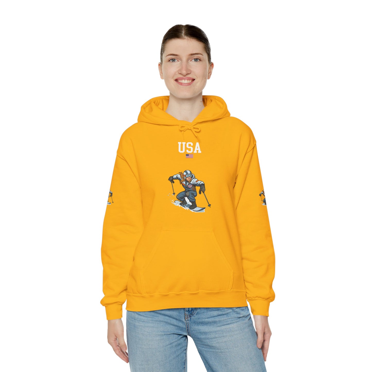 Princess Grace  TEAM USA  Unisex Heavy Blend Hooded Sweatshirt
