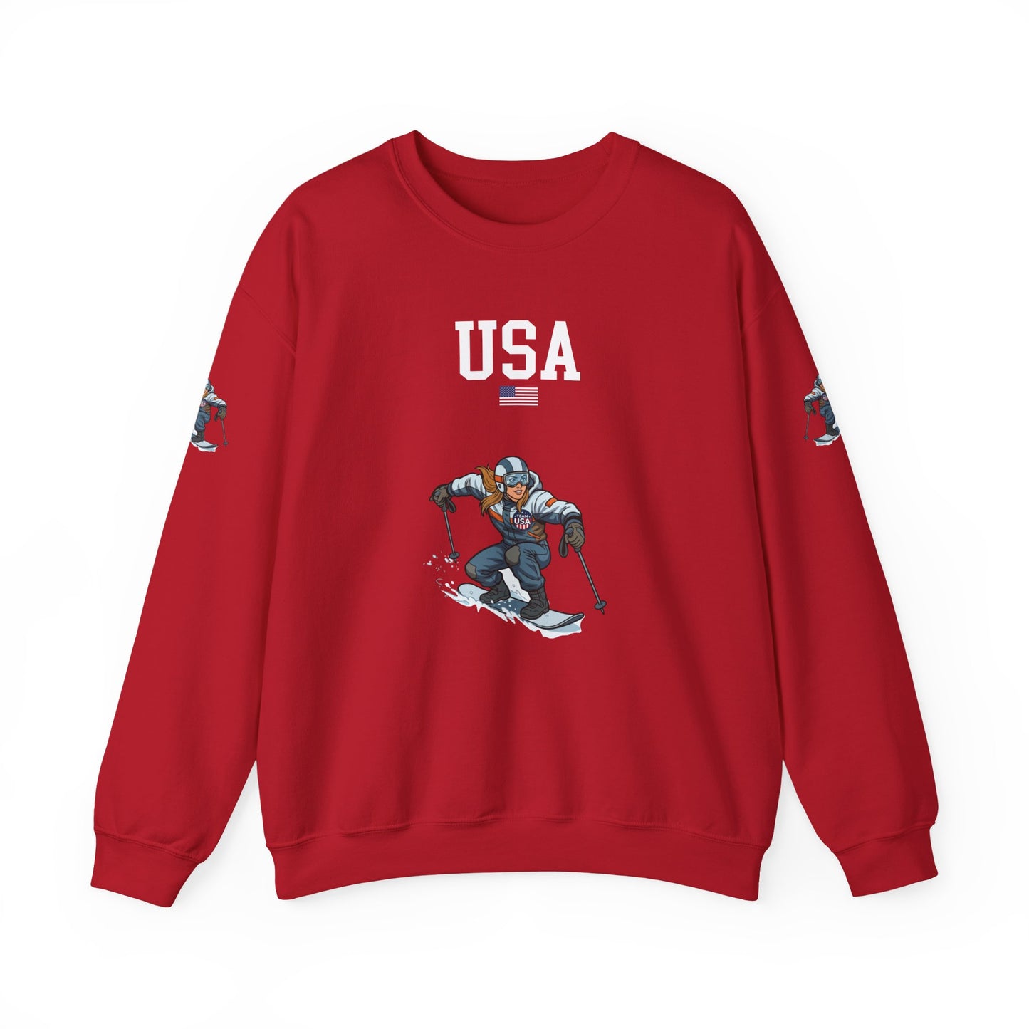 Princess Grace  TEAM USA  Unisex Heavy Blend  Crewneck Sweatshirt