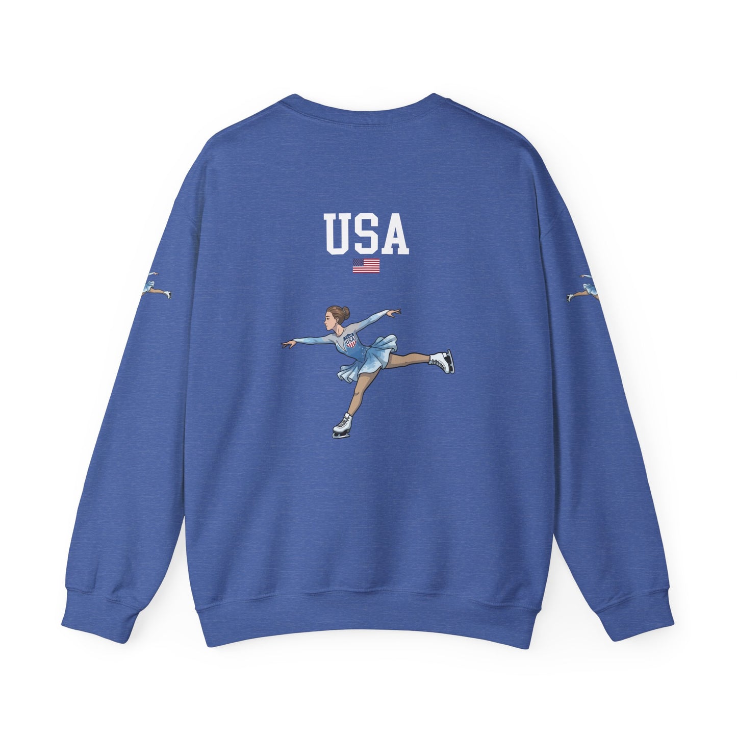 Princess Grace  TEAM USA  Unisex Heavy Blend  Crewneck Sweatshirt
