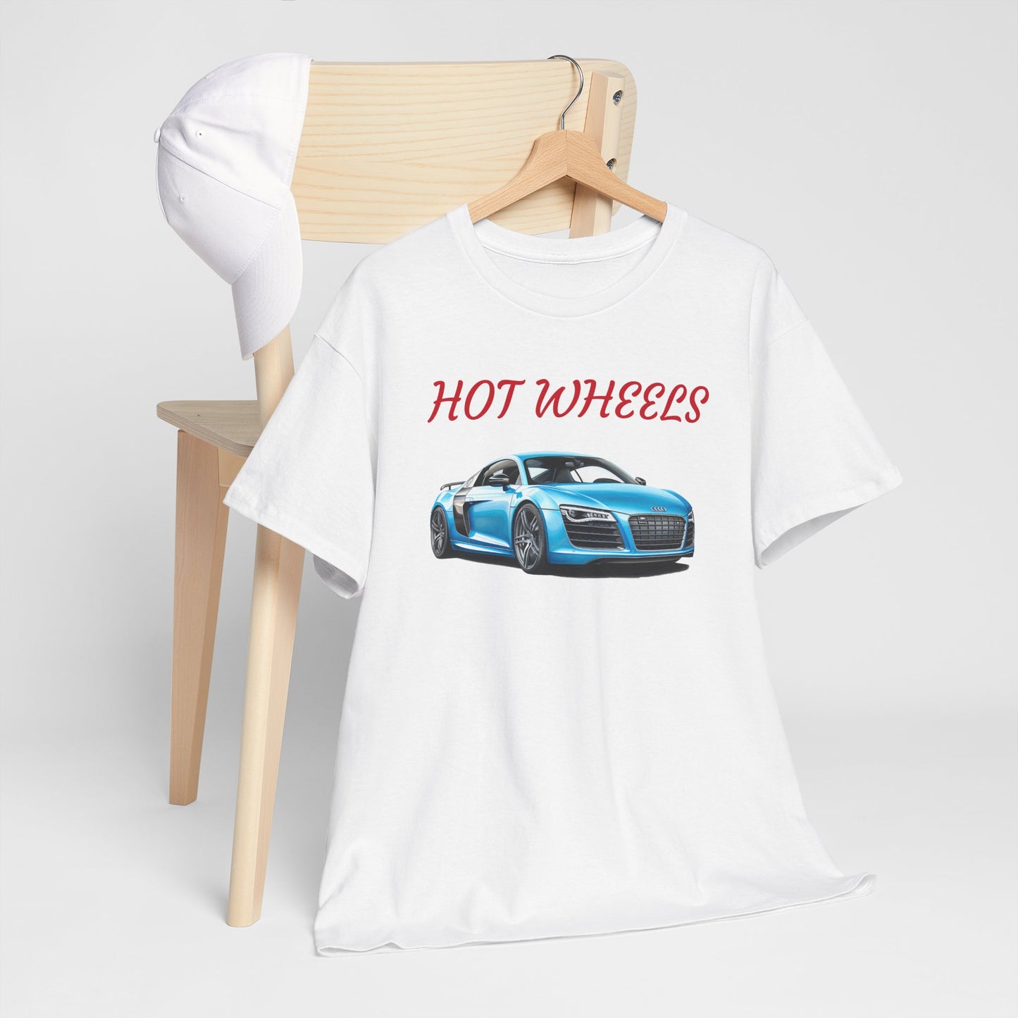 Princess Grace  Hot Wheels Unisex Heavy Cotton Tee Classic Car Graphic Shirt