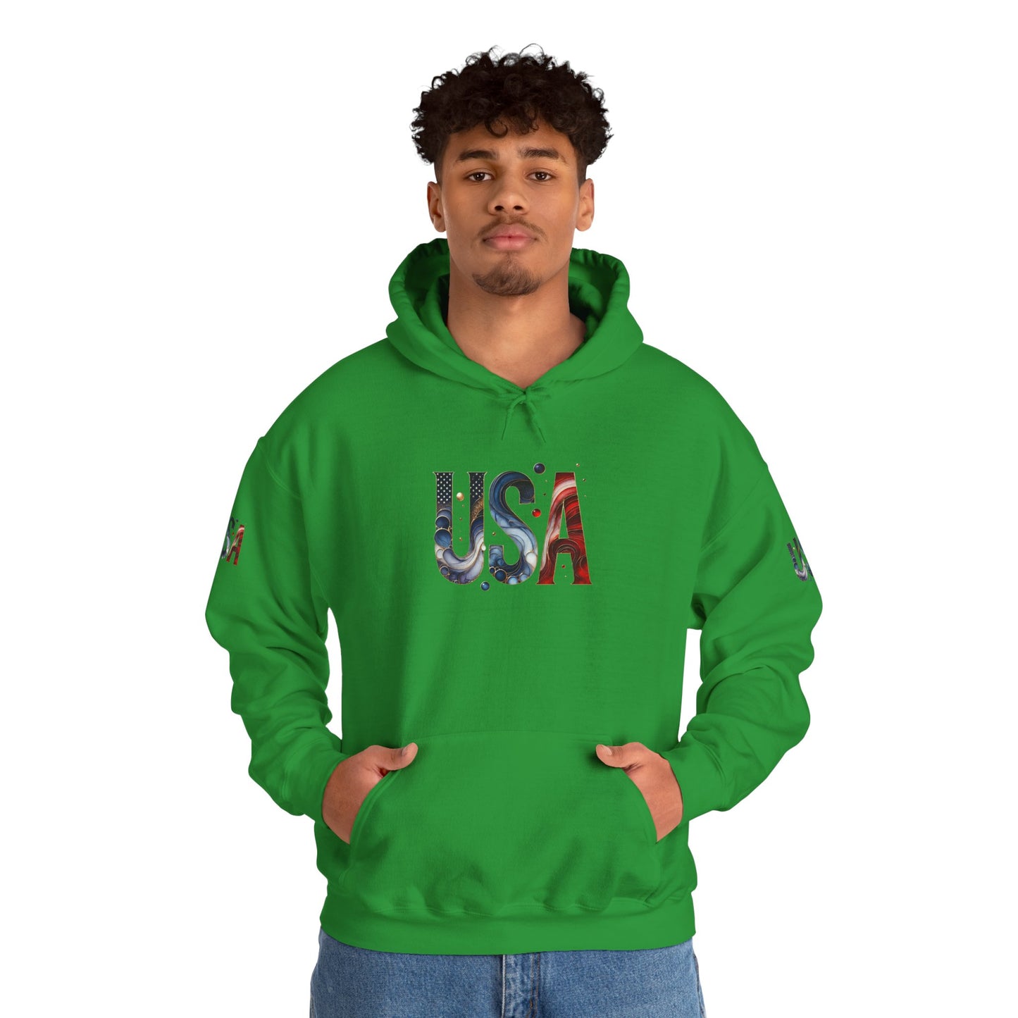 Princess Grace  TEAM USA  Unisex Heavy Bled   Hooded Sweatshirt