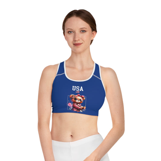 Princess Grace  TEAM USA  Sports Bra