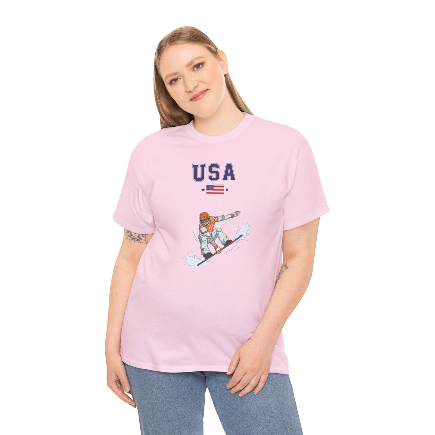 Princess Grace  TEAM USA  Unisex Heavy Cotton Tee
