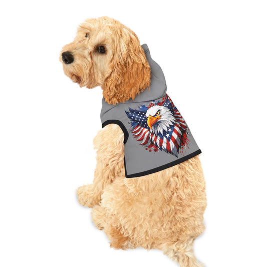Princess Grace Patriotic Pet Hoodie