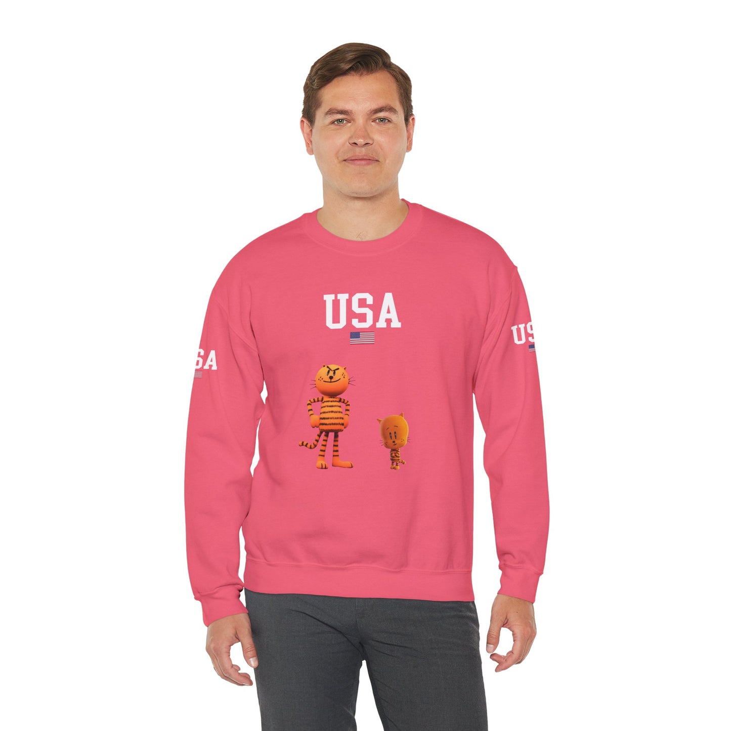 Princess Grace  TEAM USA  Unisex Heavy Blend  Crewneck Sweatshirt