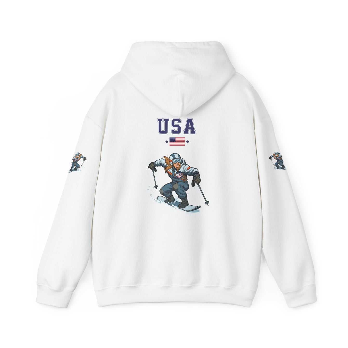 Princess Grace  TEAM USA  Unisex Heavy Blend Hooded Sweatshirt