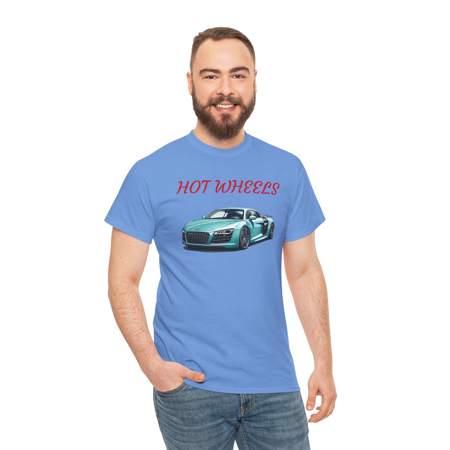 Princess Grace  Hot Wheels Unisex Heavy Cotton Tee Perfect for Car Enthusiasts & Casual Wear