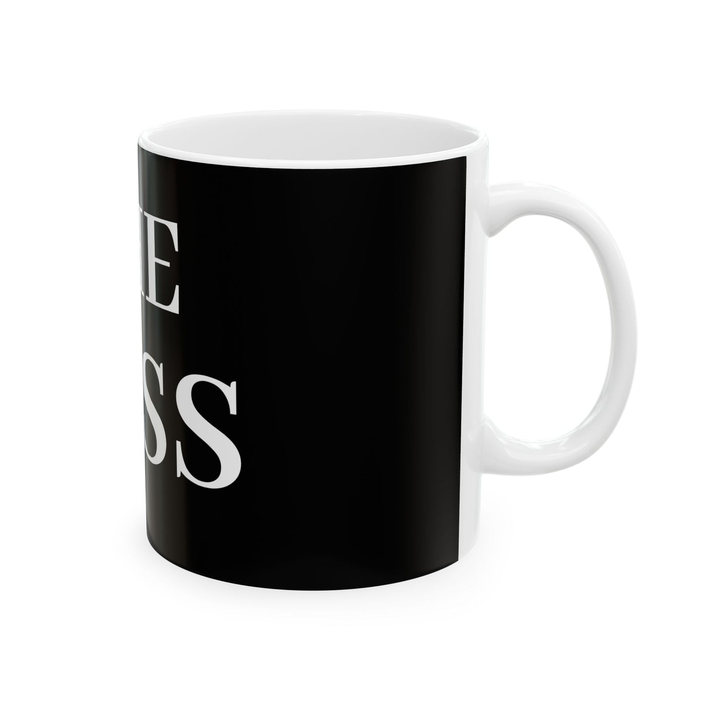 Princess Grace  Boss Coffee Mug  Stylish 11oz & 15oz Ceramic Cup for Office & Home