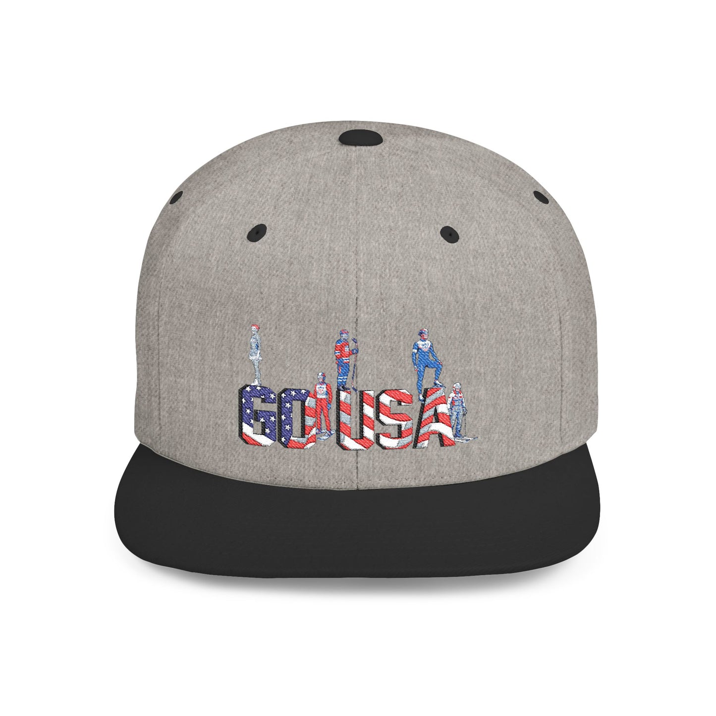 Princess Grace  TEAM USA  Flat Bill Snapback Hat