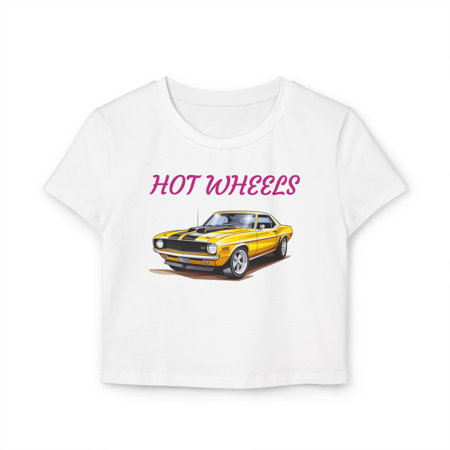 Princess Grace  Hot Wheels Women's Baby Tee Vintage Car Graphic Tee