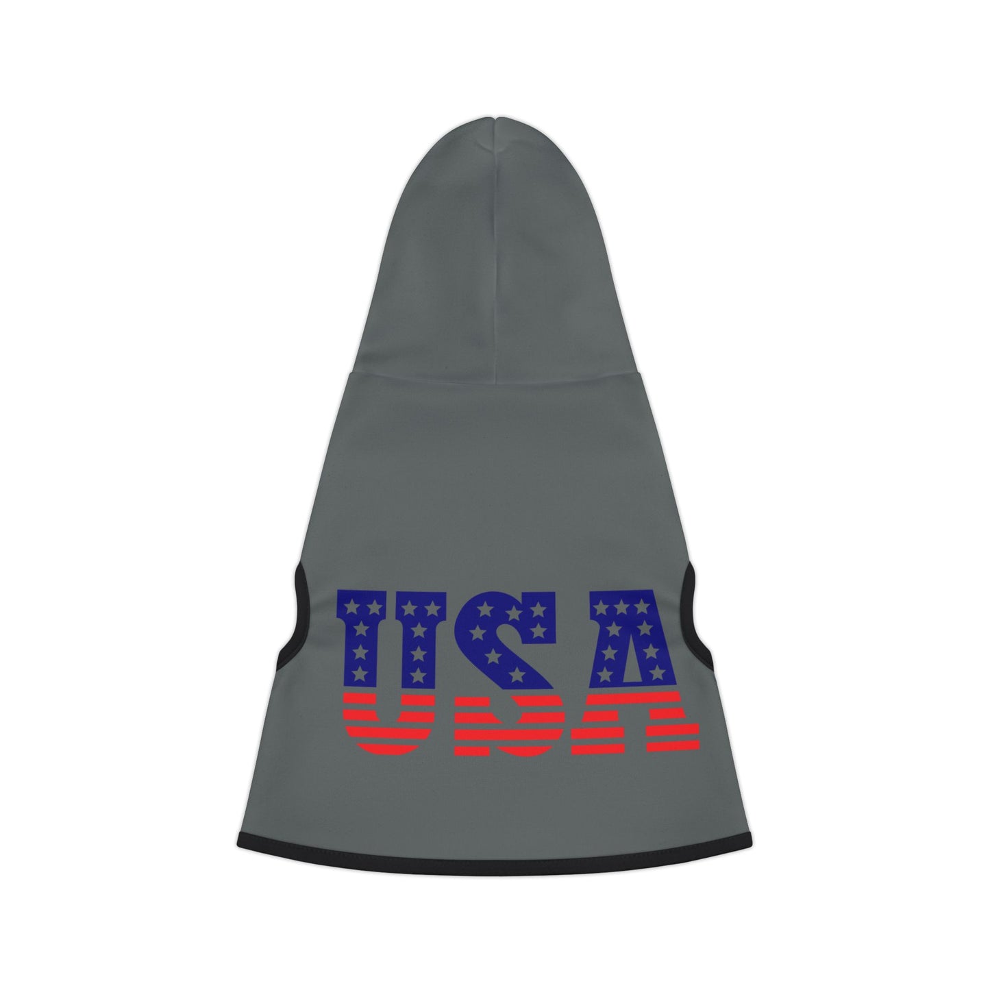 Princess Grace  USA Flag Pet Hoodie Stylish and Cozy Dog Apparel for Patriotic Pets