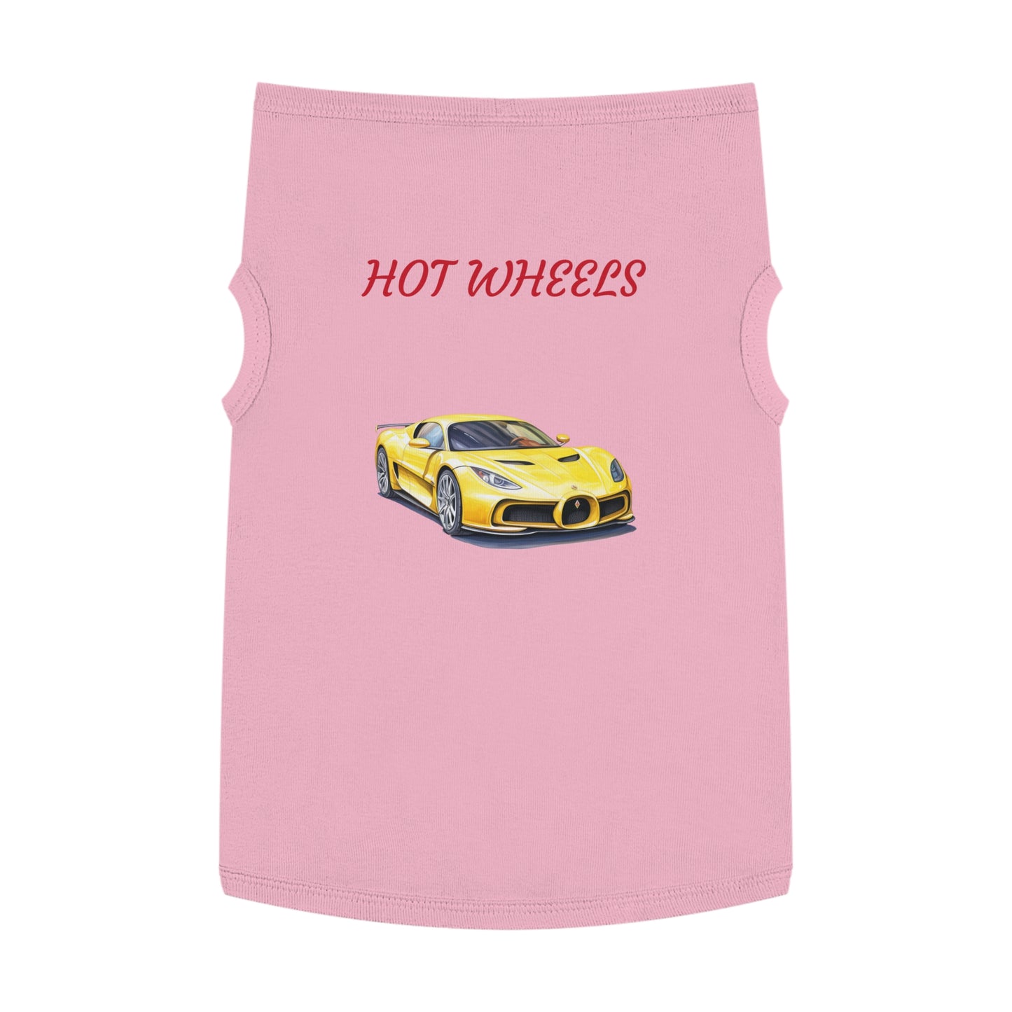 Princess Grace  Hot Wheels Pet Tank Top Stylish Dog Apparel for Car Lovers