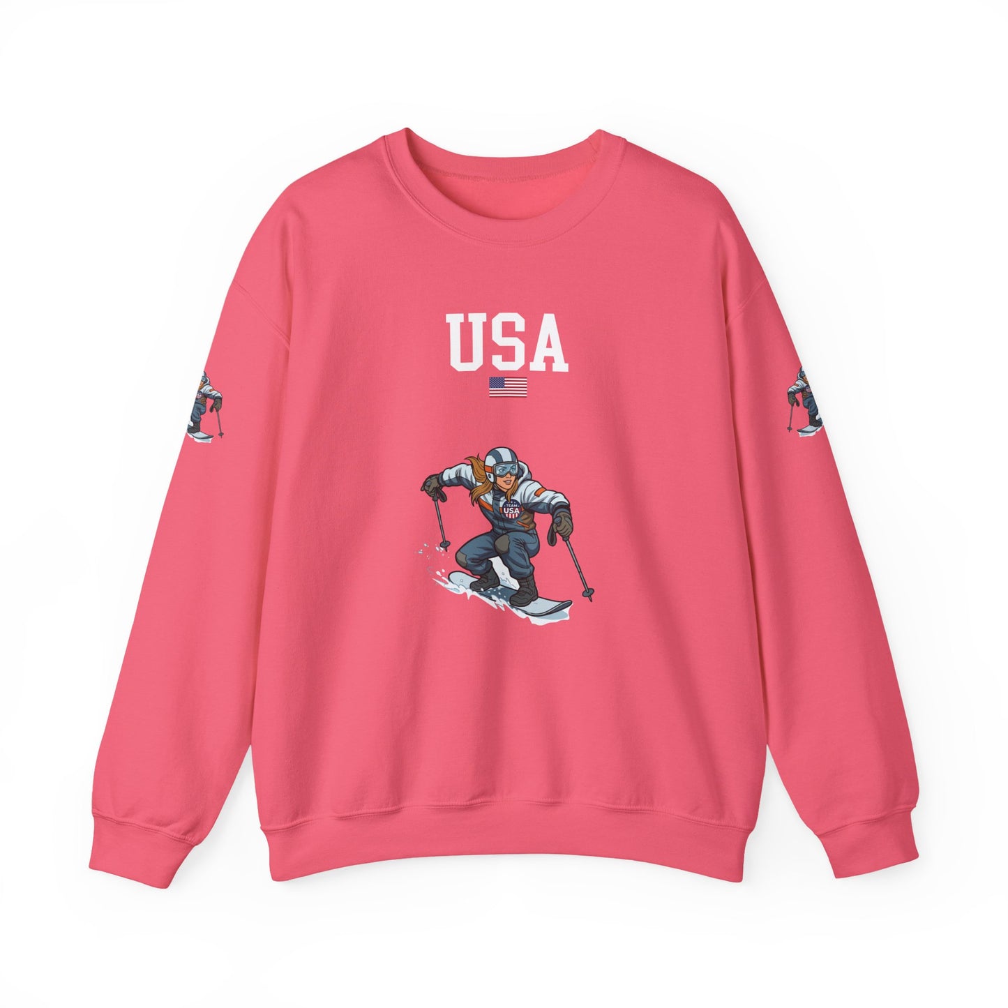 Princess Grace  TEAM USA  Unisex Heavy Blend Crewneck Sweatshirt