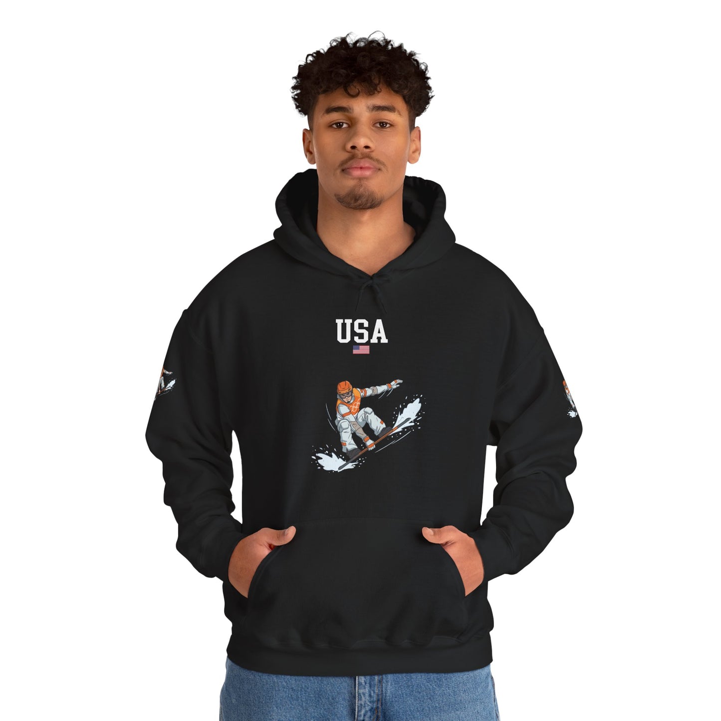Princess Grace  TEAM USA  Unisex Heavy Blend Hooded Sweatshirt