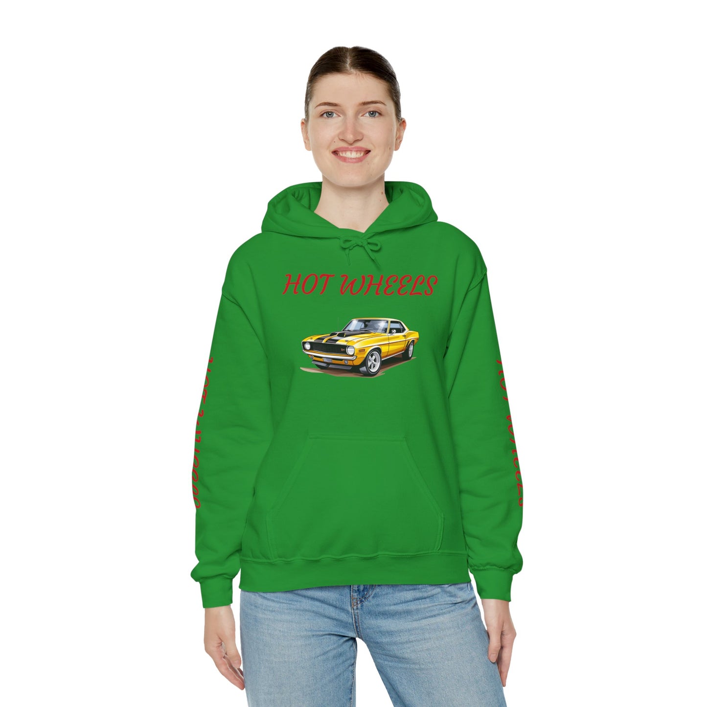 Princess Grace  Hot Wheels Unisex Heavy Blend Hooded Sweatshirt Classic Car Enthusiast Apparel