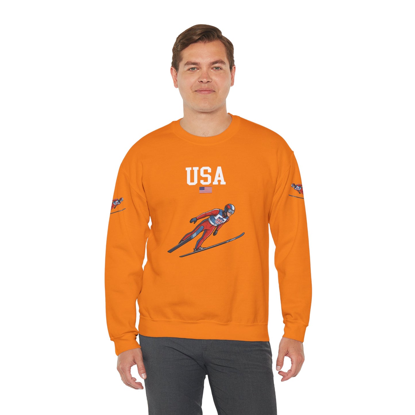 Princess Grace  TEAM USA  Unisex Heavy Blend  Crewneck Sweatshirt