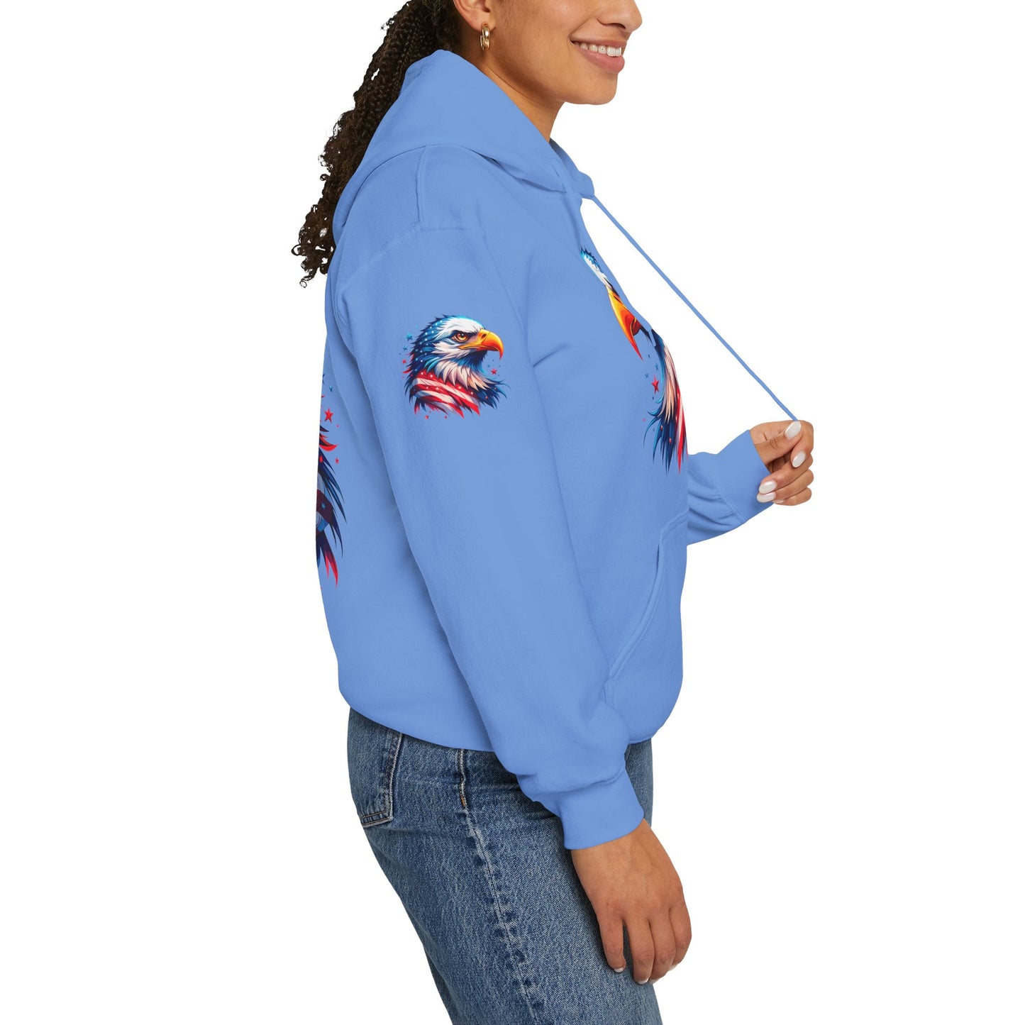 Princess Grace  American  Eagle Unisex Heavy Blend Hooded Sweatshirt
