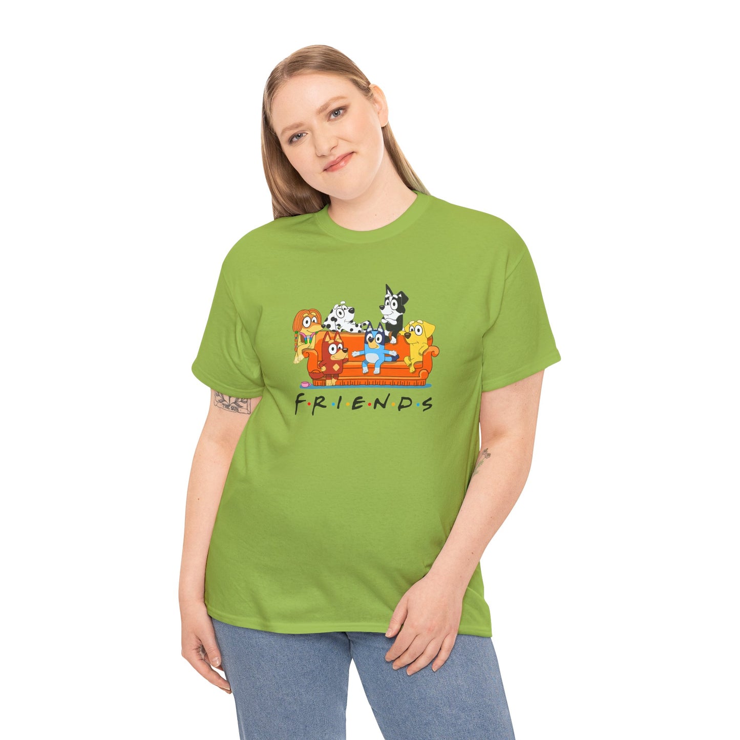 Princess Grace  Bluey  Funny Friends Graphic Tee for Pet Lovers
