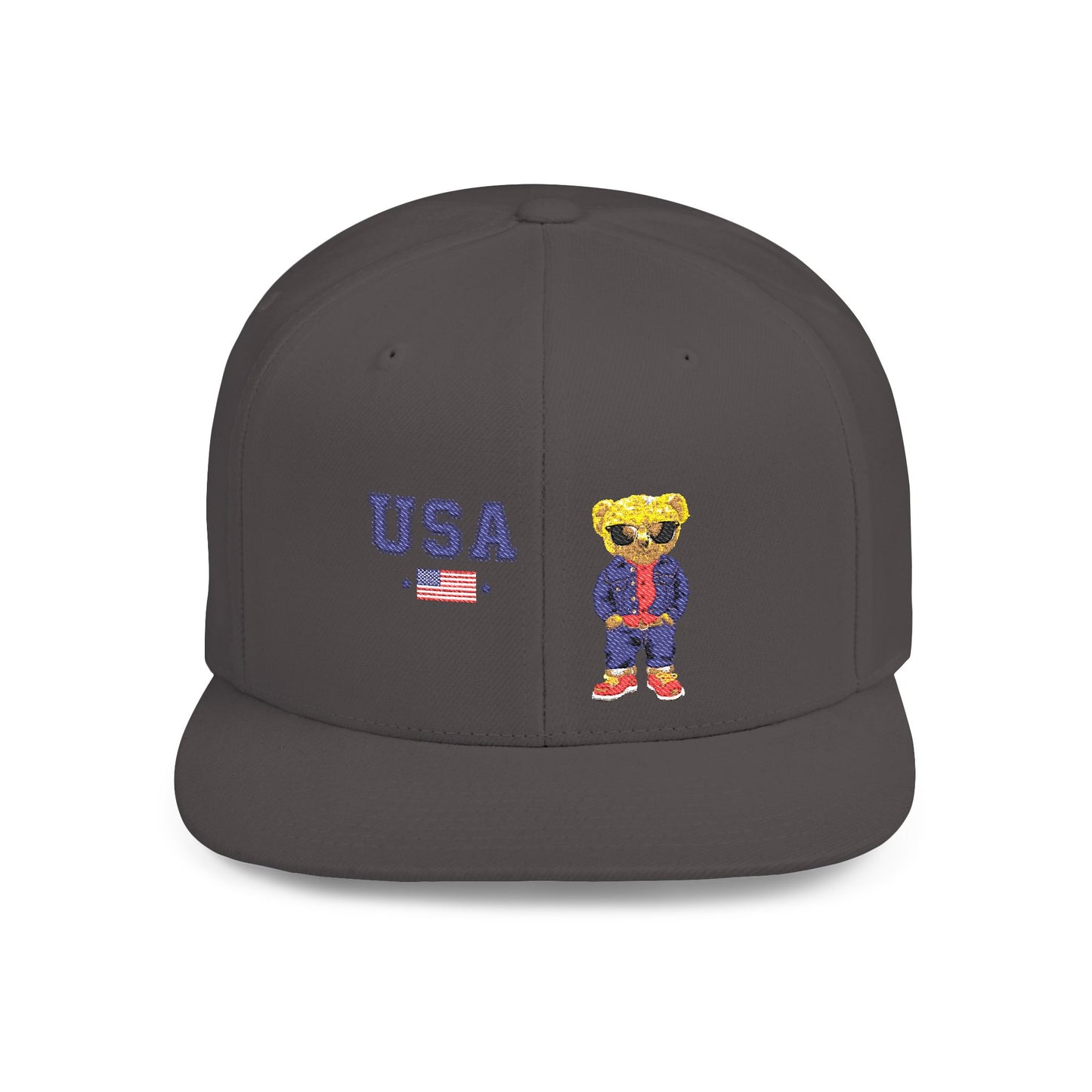 Princess Grace  TEAM USA  Flat Bill Snapback Hat