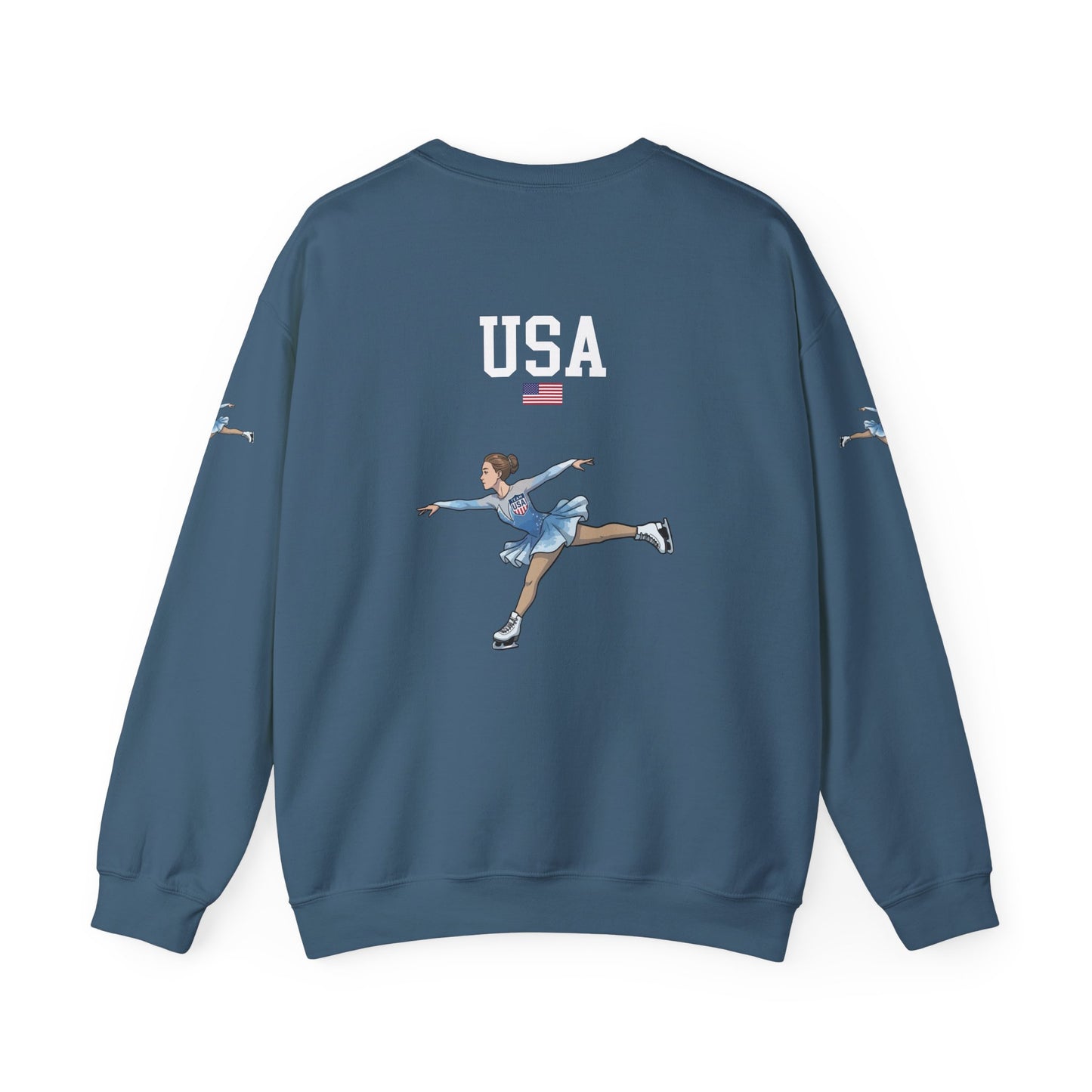 Princess Grace  TEAM USA  Unisex Heavy Blend  Crewneck Sweatshirt
