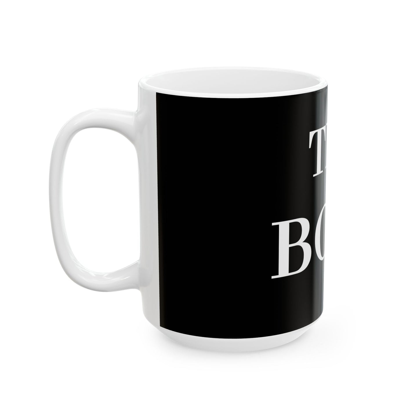 Princess Grace  Boss Coffee Mug  Stylish 11oz & 15oz Ceramic Cup for Office & Home