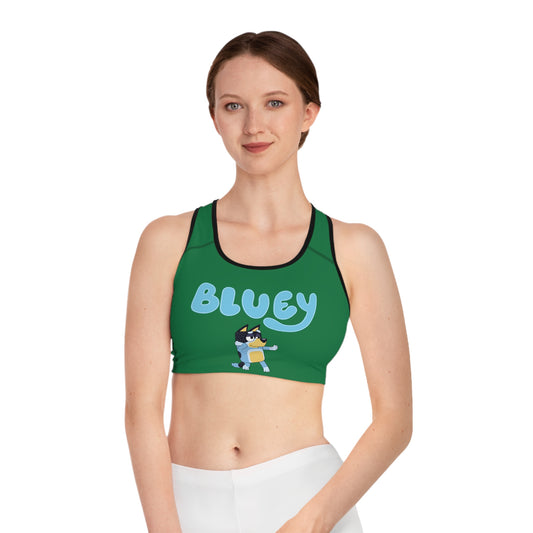 Princess Grace   Bluey Sports Bra  Fun and Comfy Activewear for Playtime