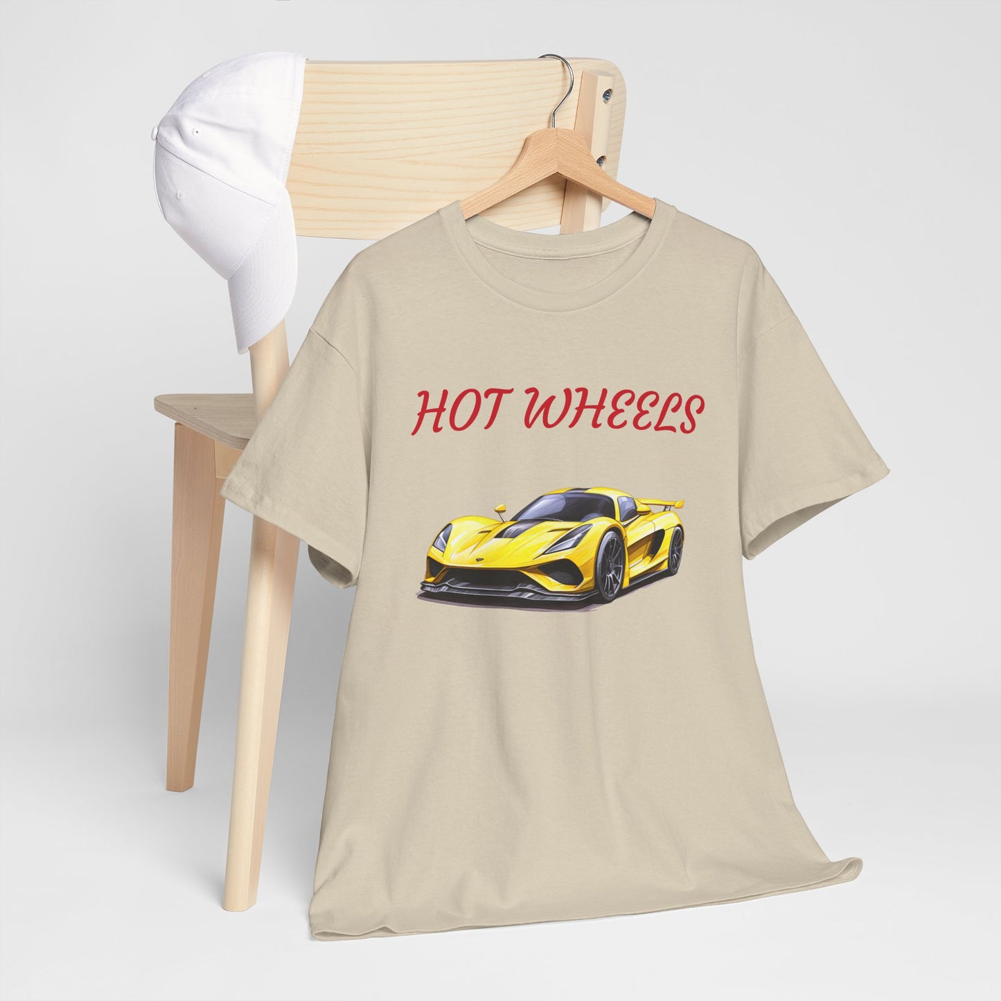 Princess Grace  Hot Wheels Unisex Heavy Cotton Tee Perfect for Car Enthusiasts