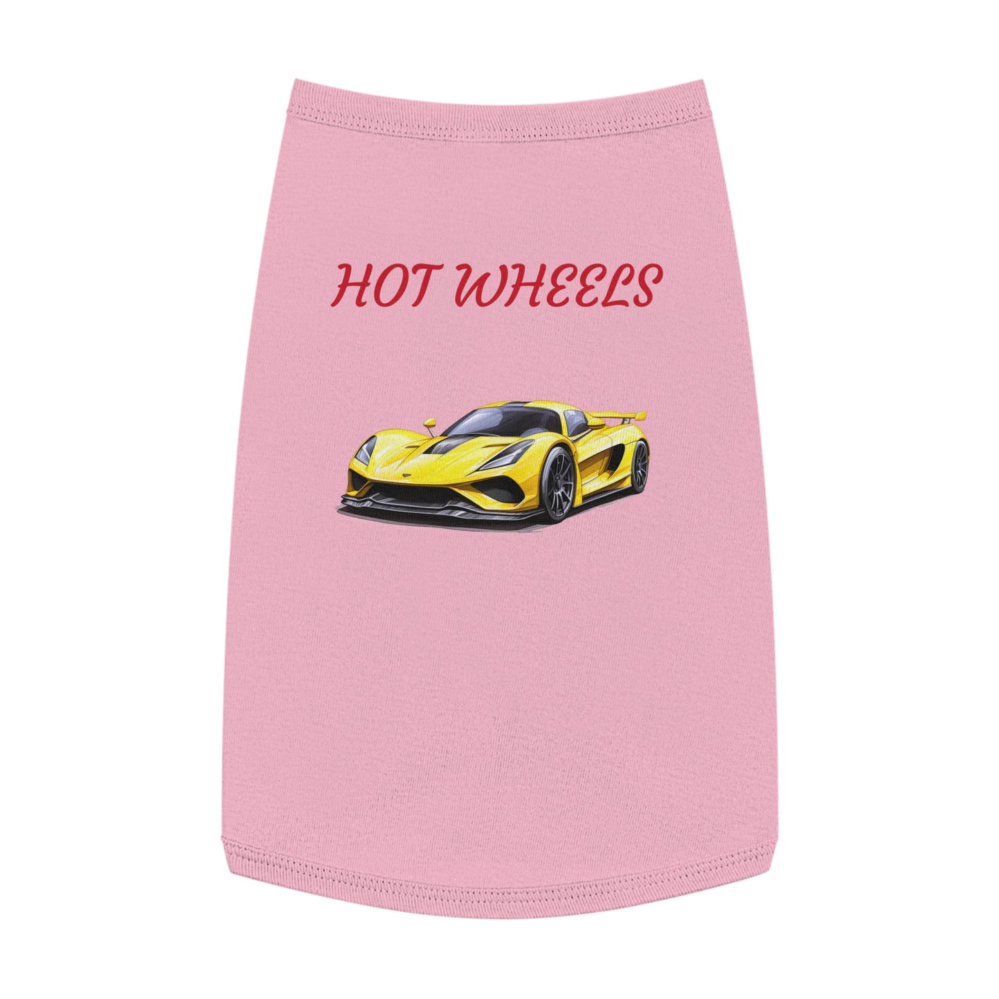 Princess Grace  Hot Wheels Pet Tank Top Fun  Stylish Apparel for Car Lovers Pets