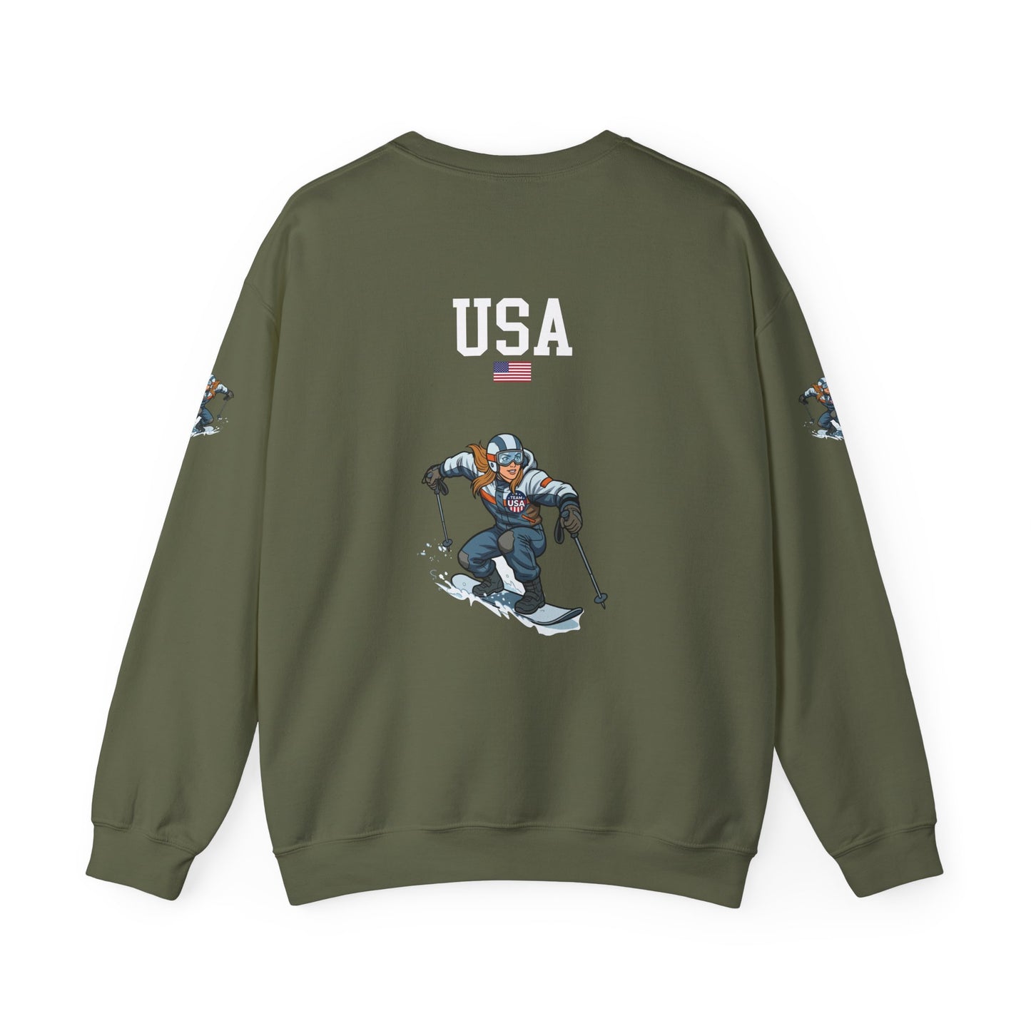 Princess Grace  TEAM USA  Unisex Heavy Blend  Crewneck Sweatshirt