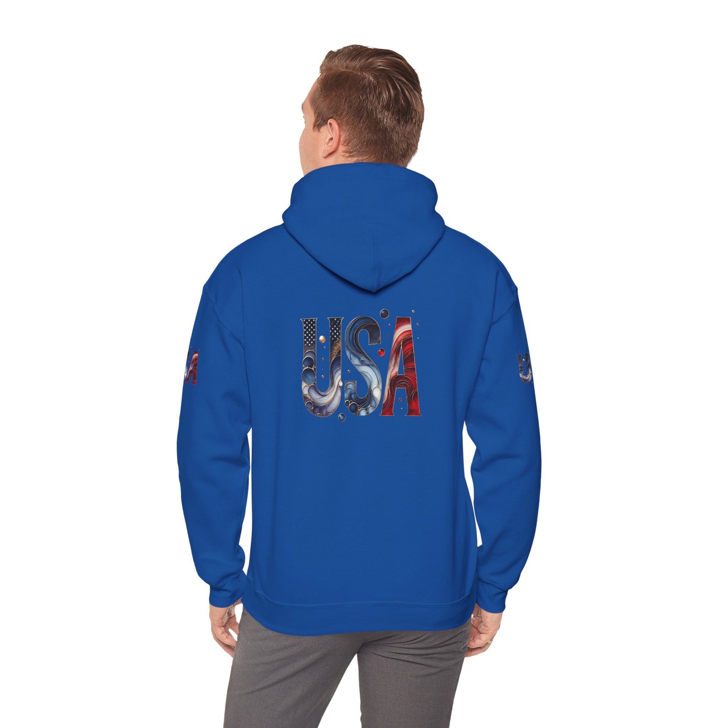 Princess Grace  TEAM USA  Unisex Heavy Bled   Hooded Sweatshirt