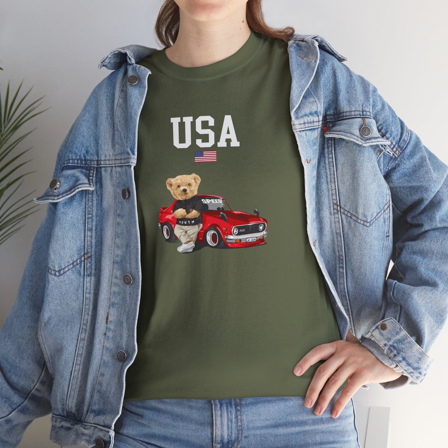 Princess Grace  TEAM USA  Unisex Heavy Cotton Tee