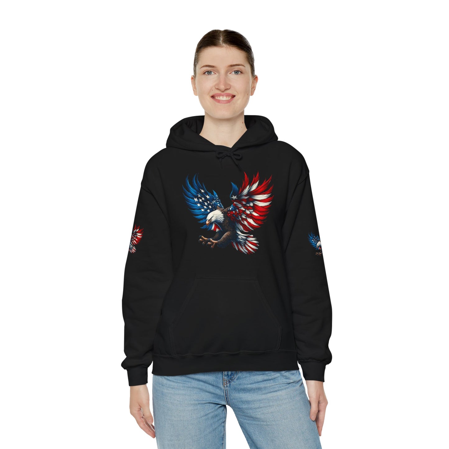 Princess Grace American Eagle Unisex Heavy Blend Hooded Sweatshirt