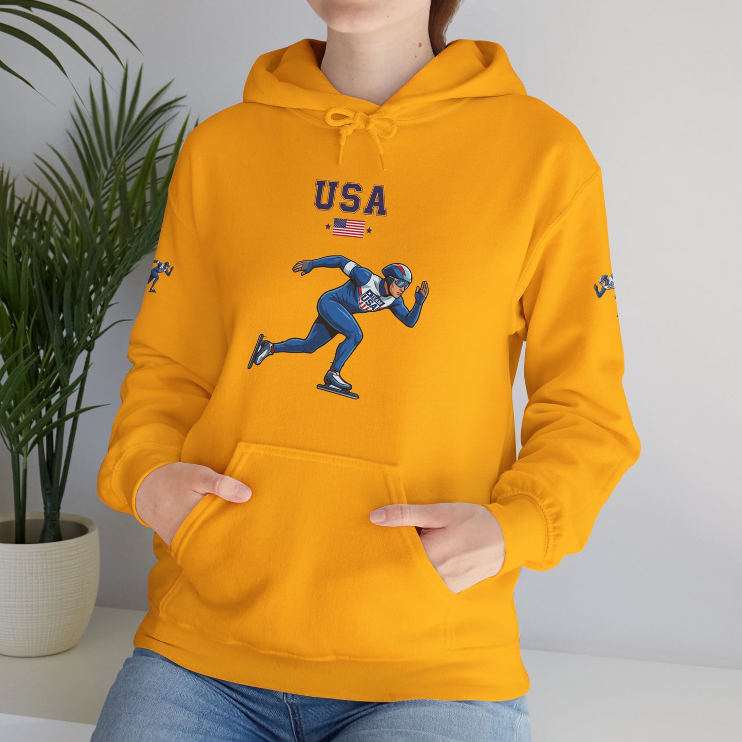 Princess Grace  TEAM USA  Unisex Heavy Blend Hooded Sweatshirt