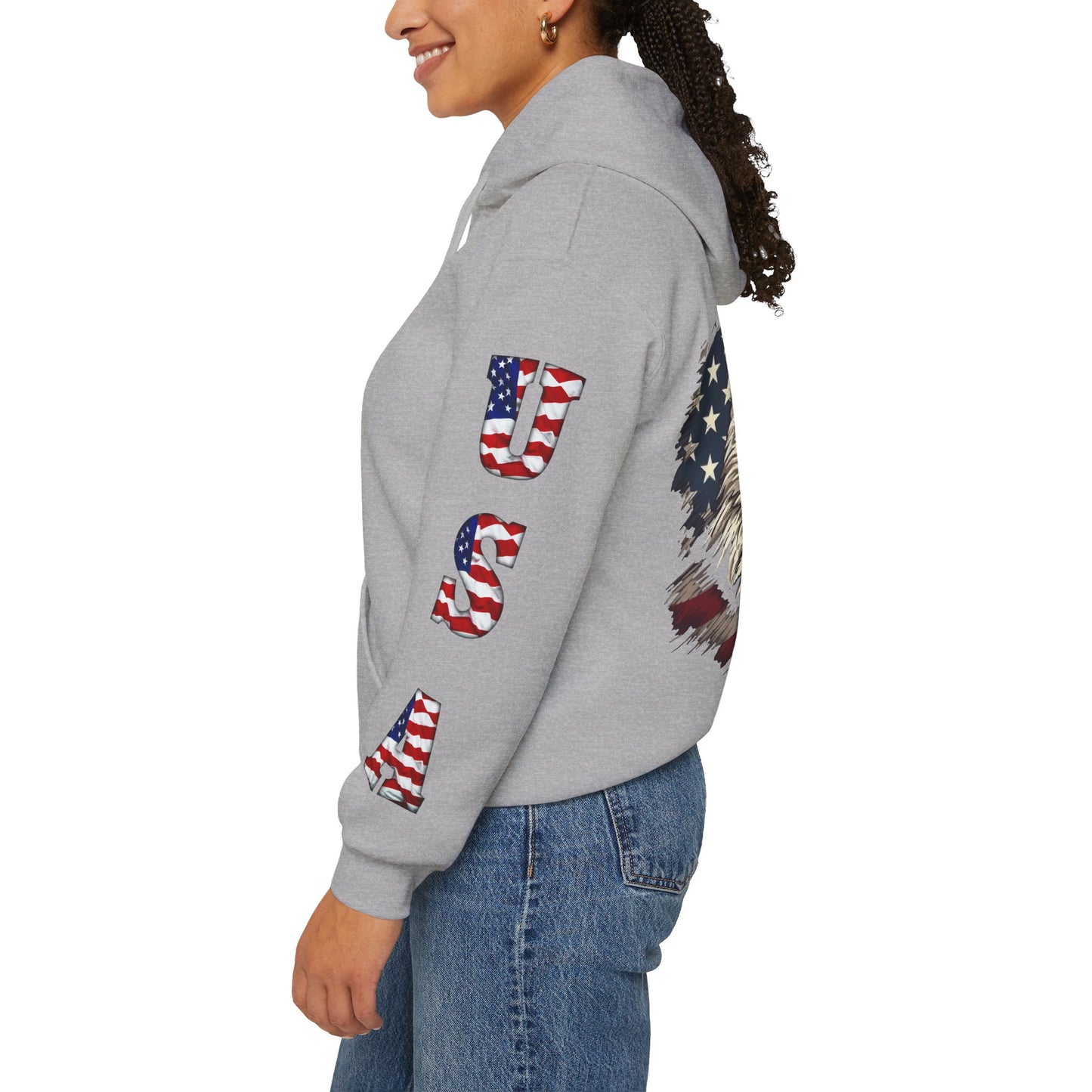Princess Grace  American Eagle Unisex Heavy Blend Hooded Sweatshirt
