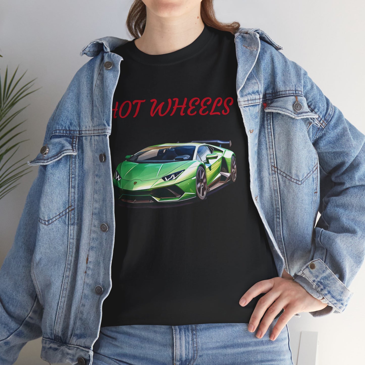 Princess Grace  Hot Wheels Unisex Heavy Cotton Tee Car Enthusiast Graphic T-Shirt