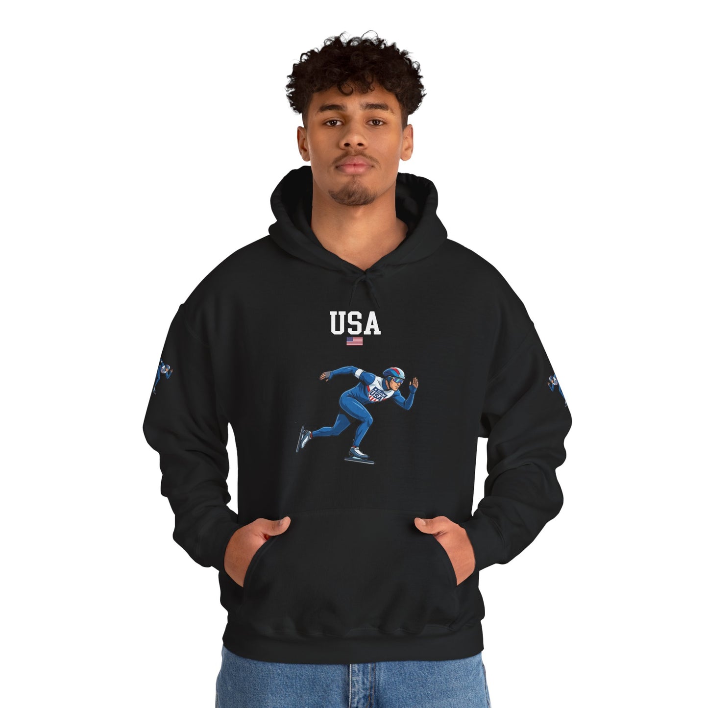 Princess Grace  TEAM USA  Unisex Heavy Blend Hooded Sweatshirt