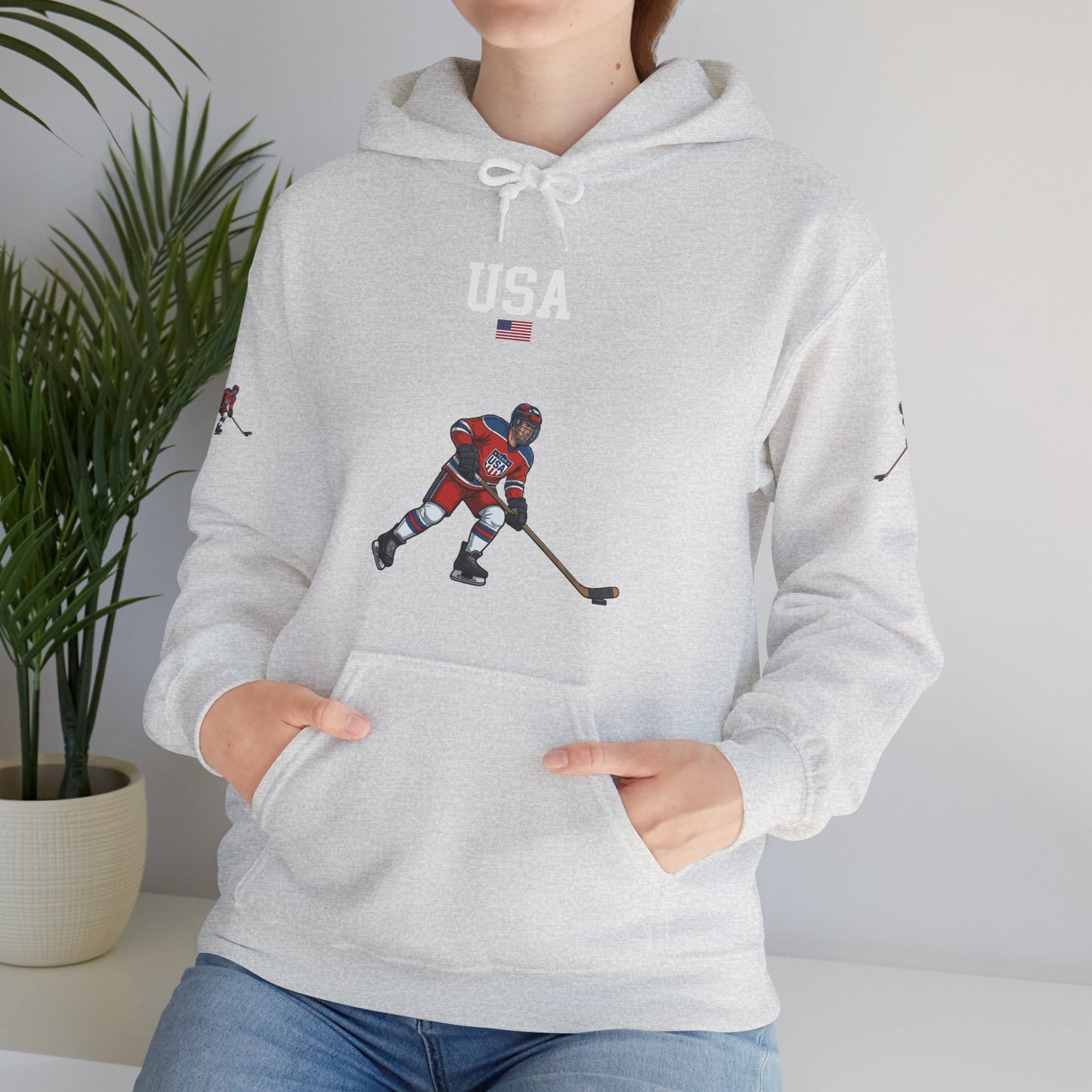 Princess Grace  TEAM USA  Unisex Heavy Blend Hooded Sweatshirt