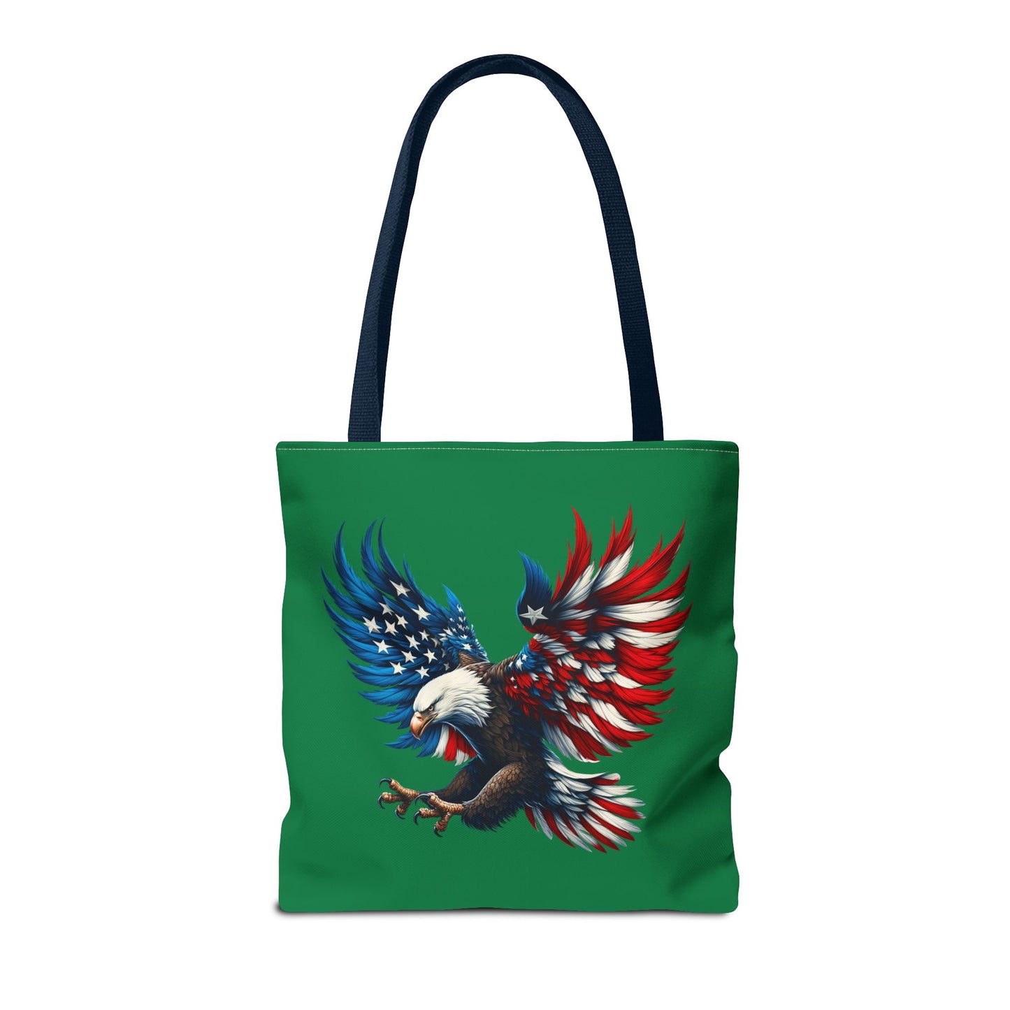 Princess Grace  Patriotic Eagle Tote Bag USA Flag Design for Independence Day