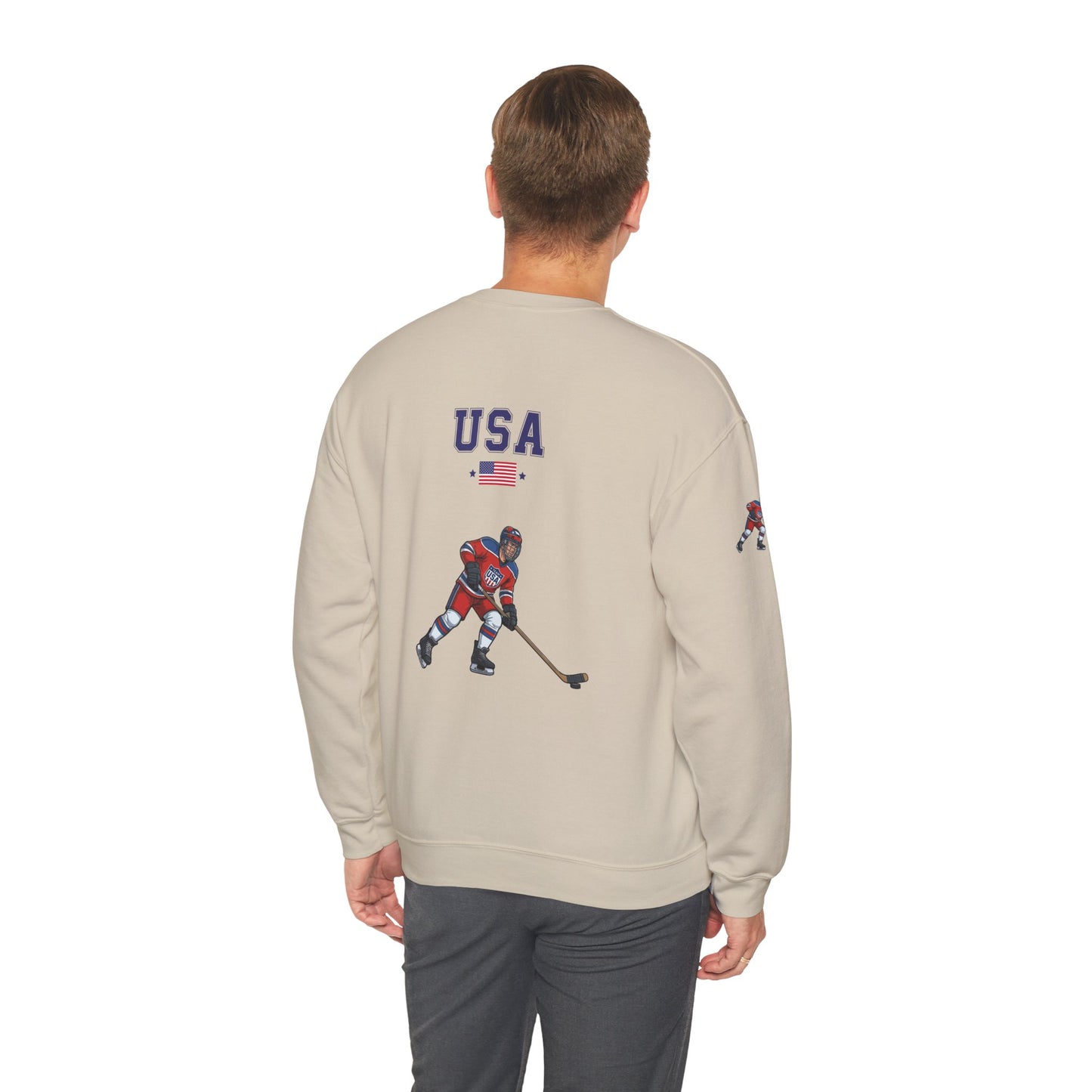 Princess Grace  TEAM USA  Unisex Heavy Blend  Crewneck Sweatshirt