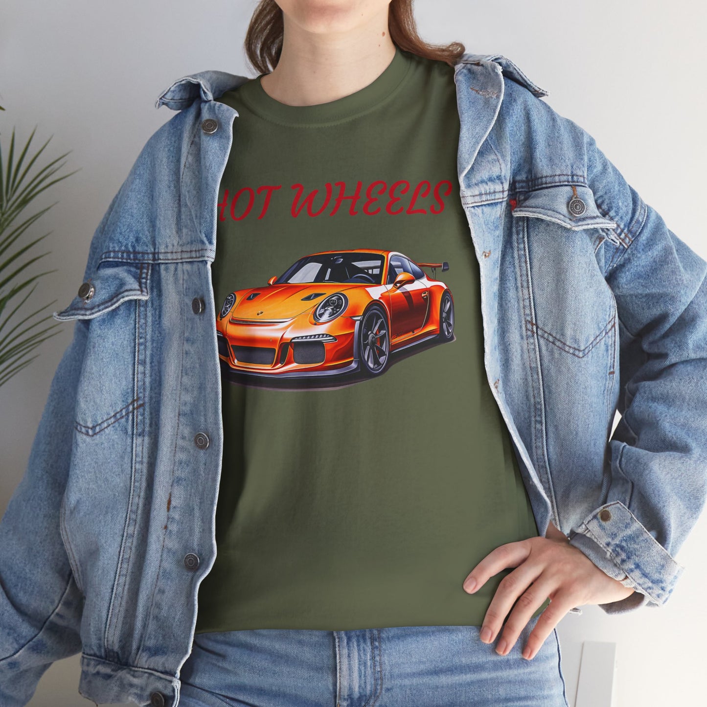 Princess Grace  Hot Wheels Unisex Heavy Cotton Tee Perfect for Car Enthusiasts