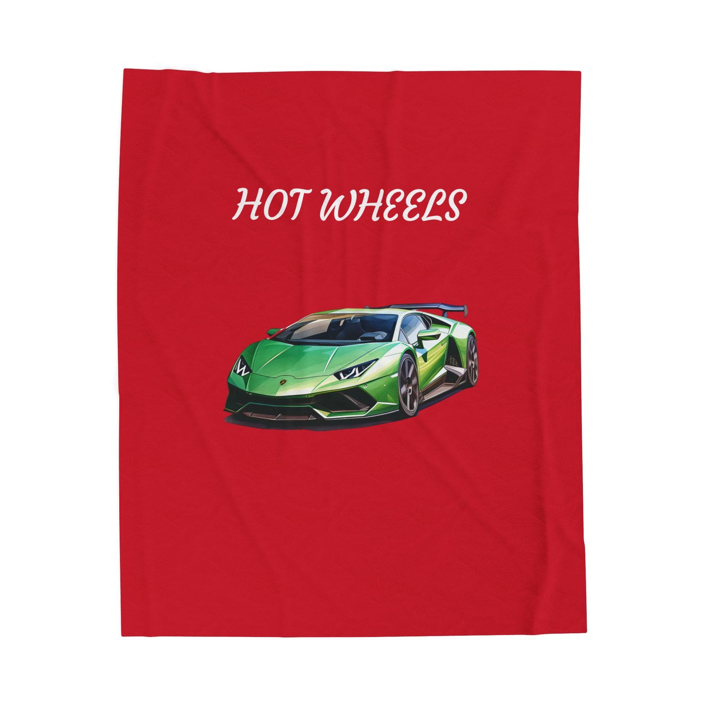 Princess Grace  Hot Wheels Velveteen Plush Blanket Cozy Car Blanket for Kids and Adults