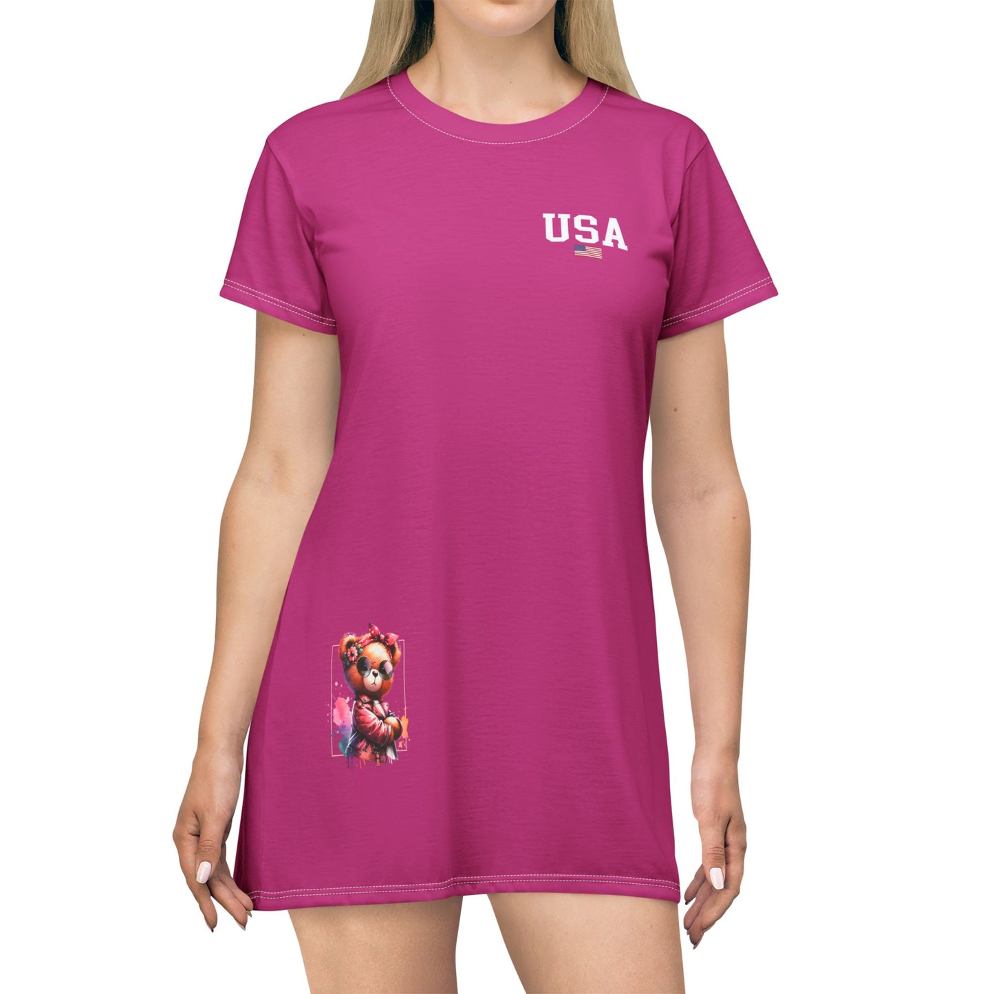 Princess Grace  TEAM USA  T-Shirt Dress