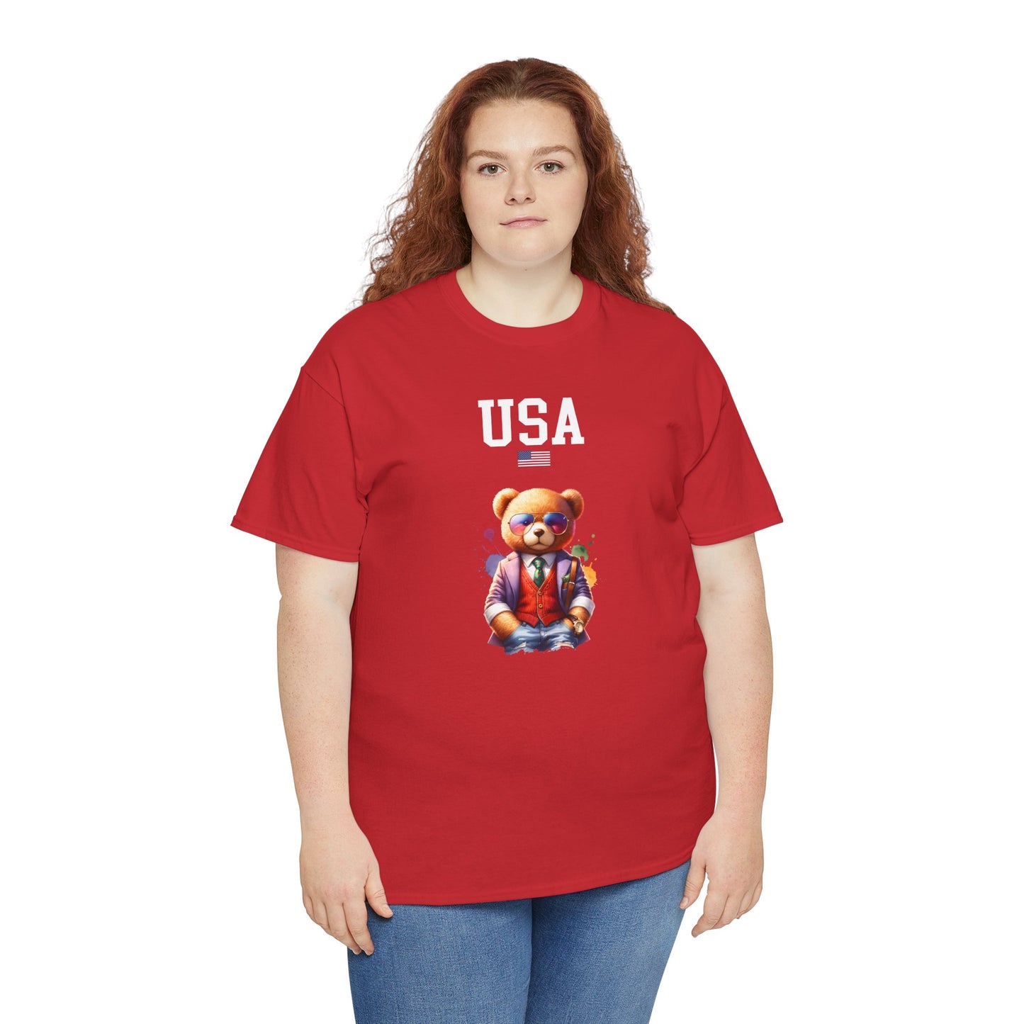 Princess Grace  TEAM USA  Unisex Heavy Cotton Tee