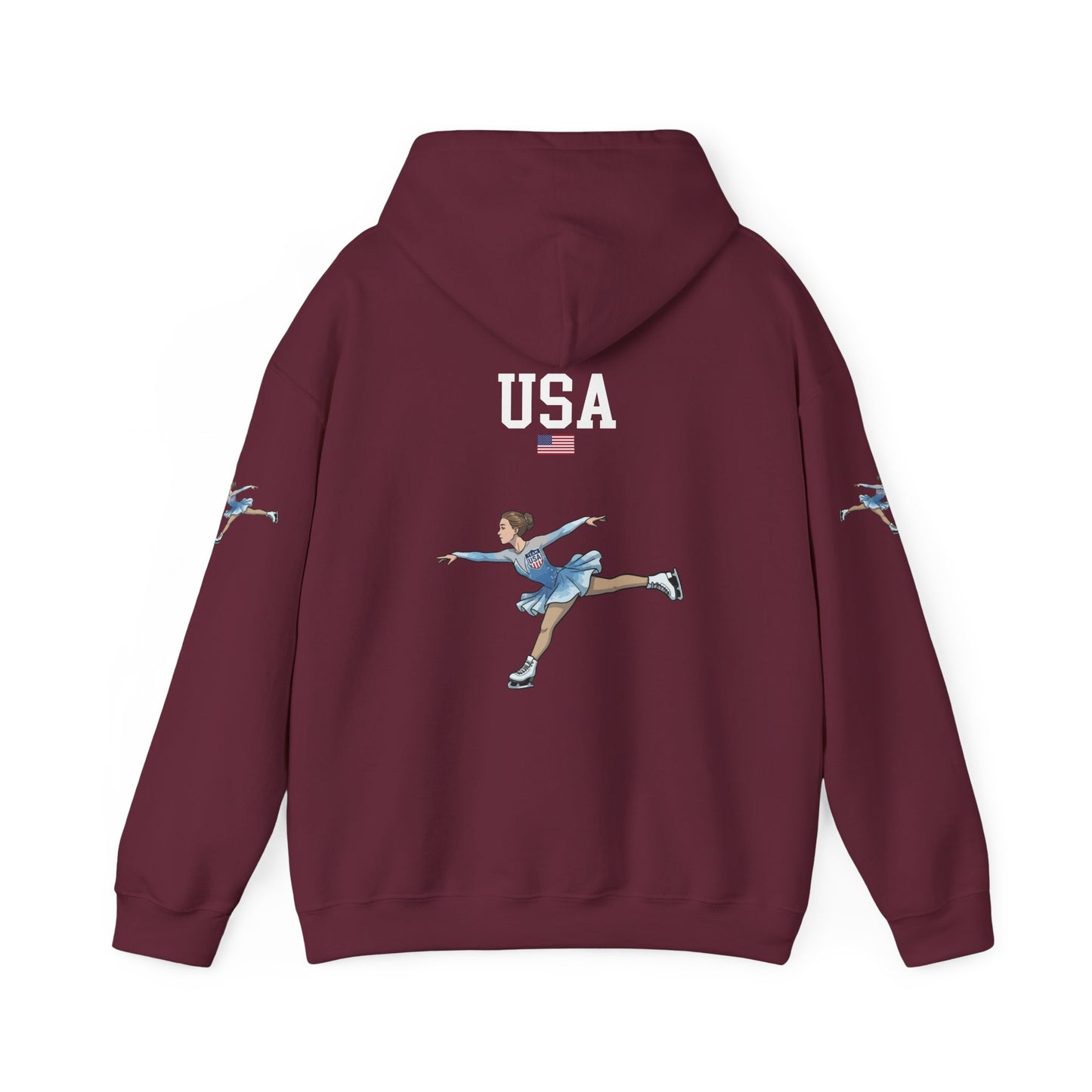 Princess Grace  TEAM USA   Unisex Heavy Blend Hooded Sweatshirt